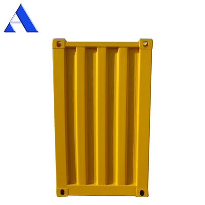 1200 x 2200 x 2260 mm Contenitore a secco porta singola Mini 4ft in acciaio corto Contenitore portatile di stoccaggio con certificato CSC