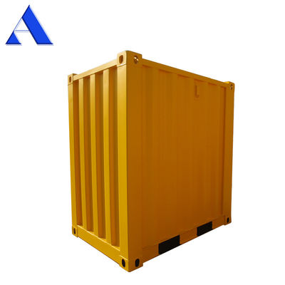 1200 x 2200 x 2260 mm Contenitore a secco porta singola Mini 4ft in acciaio corto Contenitore portatile di stoccaggio con certificato CSC