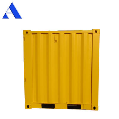 1200 x 2200 x 2260 mm Contenitore a secco porta singola Mini 4ft in acciaio corto Contenitore portatile di stoccaggio con certificato CSC