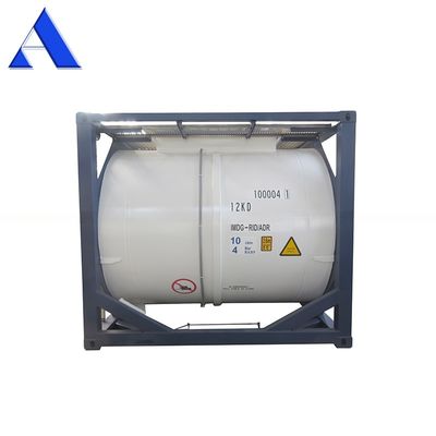 T11 10 piedi ISO serbatoio per acqua o carburante 316L in acciaio inossidabile UN portatile 10CBM 10000L SPA-H materiale telaio