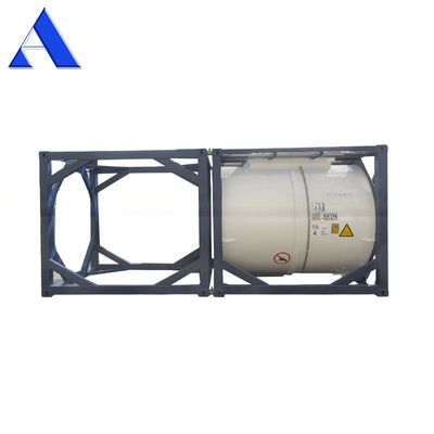 T11 10 piedi ISO serbatoio per acqua o carburante 316L in acciaio inossidabile UN portatile 10CBM 10000L SPA-H materiale telaio