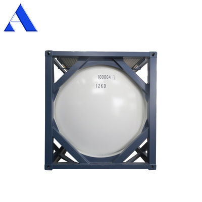 T11 10 piedi ISO serbatoio per acqua o carburante 316L in acciaio inossidabile UN portatile 10CBM 10000L SPA-H materiale telaio