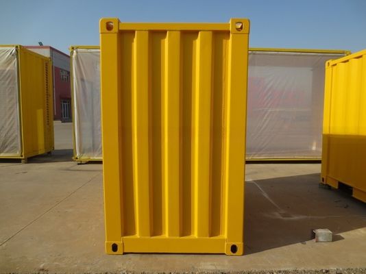 1200 x 2200 x 2260 mm Contenitore a secco porta singola Mini 4ft in acciaio corto Contenitore portatile di stoccaggio con certificato CSC