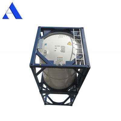 T11 10 piedi ISO serbatoio per acqua o carburante 316L in acciaio inossidabile UN portatile 10CBM 10000L SPA-H materiale telaio