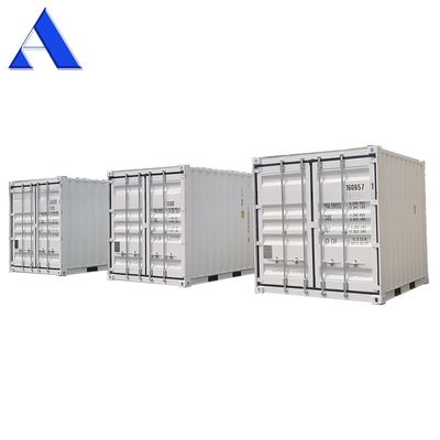 10ft 8ft 6ft Mini Small Storage Container Set Dimensioni esterne 1830 x 1950 x 2090 mm Capacità 5 CBM