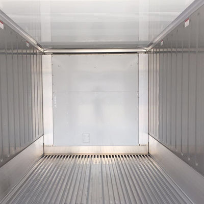 20ft Reefer Container Thermo King Refrigerated Cooler con dimensioni esterne 606*244*259mm e 32CBM Capacità