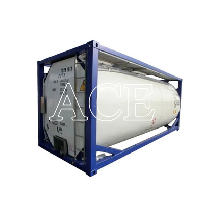 316L/SAN50028-7/WNr 1.4402/1.4404 Materiale 25000 litri SS316L Vaso e conchiglia UN T11 20ft Etanolo ISO serbatoio contenitore