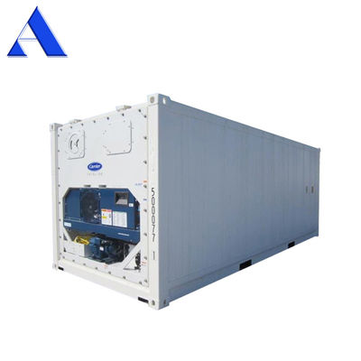 20ft Reefer Container Carrier Refrigerator Freezer o congelato doppio scopo con dimensioni interne