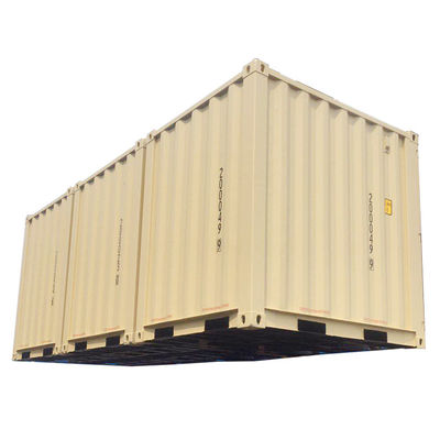 6.5ft Tricon portabile Mini Box di stoccaggio 6ft x 8ft Corten Acciaio contenitore per lo stoccaggio o la spedizione