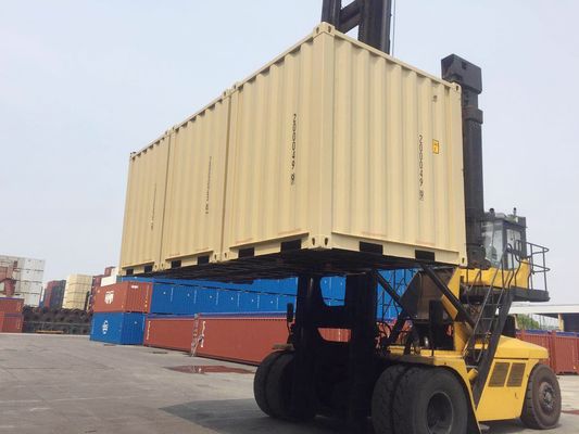 6.5ft Tricon portabile Mini Box di stoccaggio 6ft x 8ft Corten Acciaio contenitore per lo stoccaggio o la spedizione