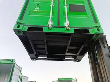 6ft DNV 2.7-1 Standard Cargo Carrying Units CCU Closed Drilling Box 6 piedi Mini Offshore Container Sling Set Opzionale