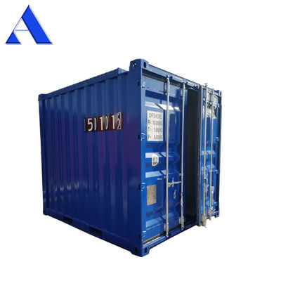 14 CBM Capacità DNV 2.7-1 Contenitore offshore standard da 10 piedi con Padeye incluso e scatola chiusa a secco