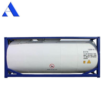 IMDG T4 Materiale in acciaio standard 20 piedi ISO Serbatoio del carburante 26000L Capacità per il trasporto sicuro di diesel e benzina
