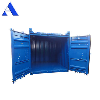 10 piedi DNV 2.7-1 Offshore Open Top Container con tarpaulin Cover Conforme ai requisiti delle piattaforme petrolifere e di gas offshore