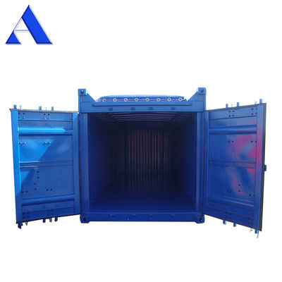 10 piedi DNV 2.7-1 Offshore Open Top Container con tarpaulin Cover Conforme ai requisiti delle piattaforme petrolifere e di gas offshore