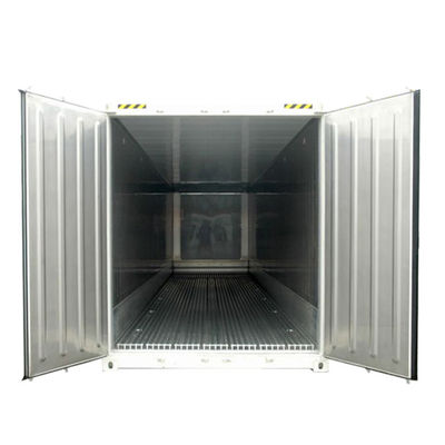 Contenitore frigorifero di acciaio e alluminio da 40 piedi con temperatura interna di -30 ° C / -22 ° F da Thermo King