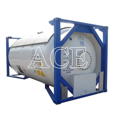 9 T50 ad alta stacking LPG gas liquido cloro 20ft ISO serbatoio contenitore 18/23.45Bar pressione