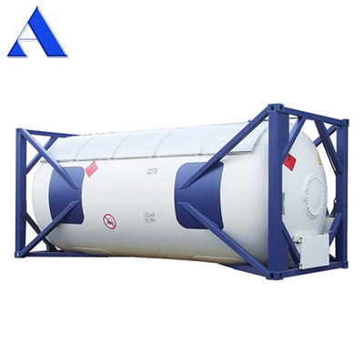 9 T50 ad alta stacking LPG gas liquido cloro 20ft ISO serbatoio contenitore 18/23.45Bar pressione