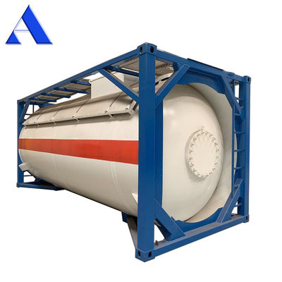 9 T50 ad alta stacking LPG gas liquido cloro 20ft ISO serbatoio contenitore 18/23.45Bar pressione