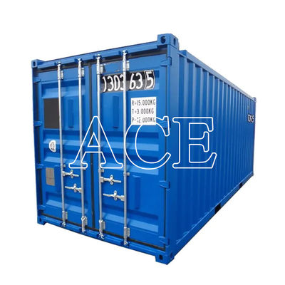 Container offshore da 20 piedi DNV 2.7-1 Standard 6m Oil Drilling Closed Box 20ft Lunghezza pavimento in acciaio Sling opzionale