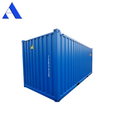 Container offshore da 20 piedi DNV 2.7-1 Standard 6m Oil Drilling Closed Box 20ft Lunghezza pavimento in acciaio Sling opzionale