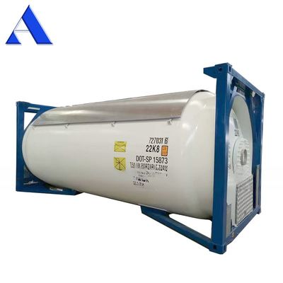 9 T50 ad alta stacking LPG gas liquido cloro 20ft ISO serbatoio contenitore 18/23.45Bar pressione