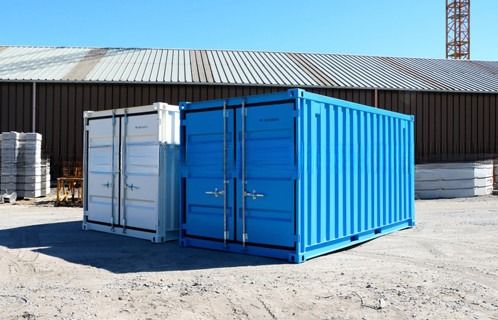 Container di trasporto a 15 piedi di lunghezza, a furgone secco Dimensioni esterne 4550 x 2200 x 2260 mm Carico utile massimo 5000 kg
