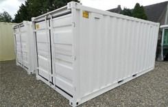 Container di trasporto a 15 piedi di lunghezza, a furgone secco Dimensioni esterne 4550 x 2200 x 2260 mm Carico utile massimo 5000 kg