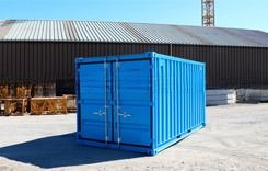 Container di trasporto a 15 piedi di lunghezza, a furgone secco Dimensioni esterne 4550 x 2200 x 2260 mm Carico utile massimo 5000 kg
