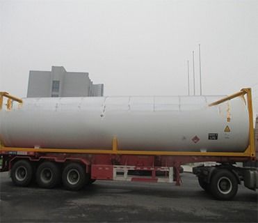 Contenitore ISO da 40 piedi con serbatoio di gas 52.5 CBM UN T50 per GPL liquefatto compresso Contenitore ISO ad alta capacità
