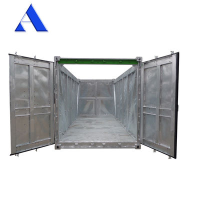 Corten-A 20ft DNV 2.7-1 Standard Open Top Hard Dry Cargo Offshore Container con certificato BV DNV Capacità 31cbm