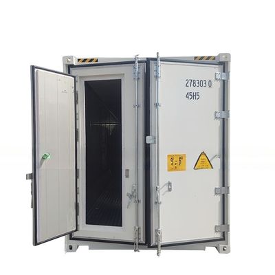 Funzione Stroage doppia porta oscillante posteriore 40ft PU spuma isolato Reefer corpo refrigerato Spedizione contenitore isolato