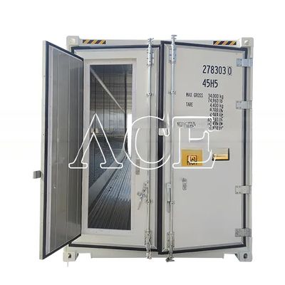 Funzione Stroage doppia porta oscillante posteriore 40ft PU spuma isolato Reefer corpo refrigerato Spedizione contenitore isolato