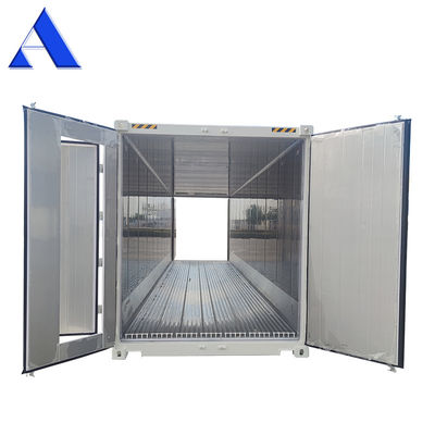 Funzione Stroage doppia porta oscillante posteriore 40ft PU spuma isolato Reefer corpo refrigerato Spedizione contenitore isolato