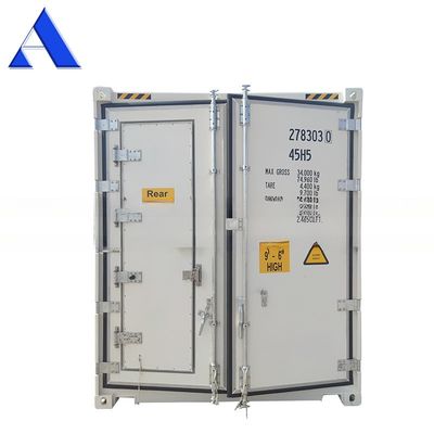 Funzione Stroage doppia porta oscillante posteriore 40ft PU spuma isolato Reefer corpo refrigerato Spedizione contenitore isolato