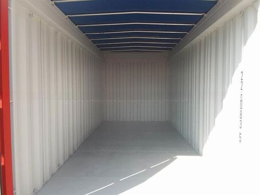 31 cbm Capacità Contenitore a capo aperto per lo stoccaggio a secco offshore in acciaio e in acciaio corten BV CSC Certificato
