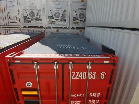 31 cbm Capacità Contenitore a capo aperto per lo stoccaggio a secco offshore in acciaio e in acciaio corten BV CSC Certificato