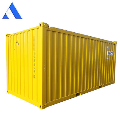 6058 x 2438 x 2896 mm DNV 2.7-1 Porta laterale standard aperta Contenitore offshore a cubo alto con acciaio corten e porta laterale