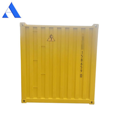 6058 x 2438 x 2896 mm DNV 2.7-1 Porta laterale standard aperta Contenitore offshore a cubo alto con acciaio corten e porta laterale