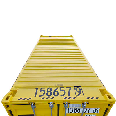 6058 x 2438 x 2896 mm DNV 2.7-1 Porta laterale standard aperta Contenitore offshore a cubo alto con acciaio corten e porta laterale