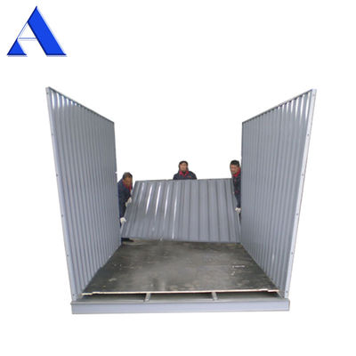 Scale Medium Duty 2m 3m 4m 5m 6m Acciaio Galvanizzato Mobile Self Storage Box Portatile Contenitore per uso di scorta