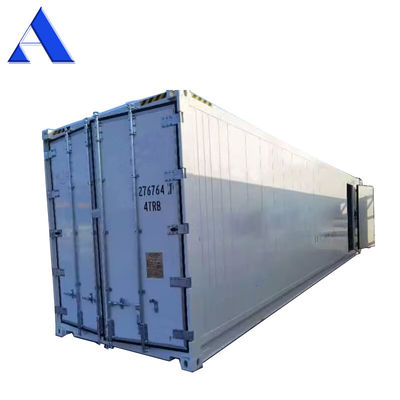 Contenitore frigorifero iso da 40 piedi con carico massimo 27580 kg 28.4 CBM Capacità Refrigeratore e frigorifero a doppia temperatura