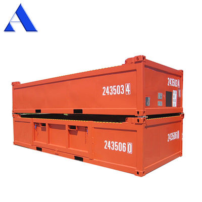 Contenitore per cestini di carico offshore di media altezza standard DNV2.7-1 da 20 piedi con capacità di 14,00 cbm