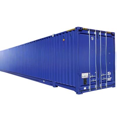 50ft Lunghezza 53 piedi Container di trasporto in acciaio per contenitori a secco in Nord America All'interno Modificazione rimorchio e ferrovia