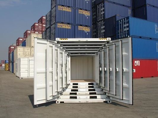 5 CBM Capacità Mini Container per spedizioni a colori personalizzati con logo da 5 piedi a 10 piedi di acciaio e materiale corten