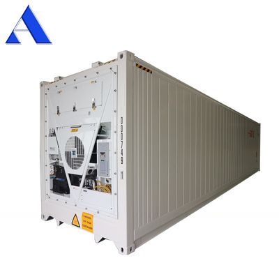 40ft Reefer Deep Blast Feezer Container Polyurethane Isolato Termo Refrigeratore per 60 gradi di conservazione di tonno fresco
