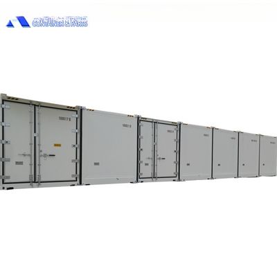 40ft Building Reefer Container 40HQ Cold Room Storage Certificato CSC Acciaio e pavimento piatto
