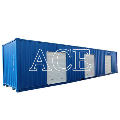 Contenitore certificato CSC a 40 piedi con porte a chiusura a rulli e dimensioni interne di 12.032 x 2.352 x 2.695 m