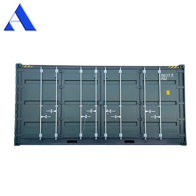 Container per spedizioni a secco di 20 piedi di altezza con porta laterale cubo in acciaio corten acciaio 6058 x 2438 x 2896 mm 33,2 CBM Capacità