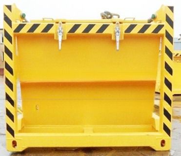 1115KGS Tare Massa Offshore Cutting Mud Skip BV Container chiuso certificato per la perforazione -20 C Design DNV 2.7-1 Standard